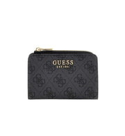 Guess laurel 2 logokuvioitu pieni lompakko coal harmaa