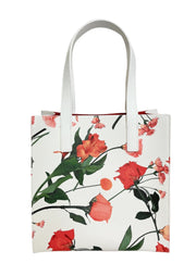 Ted baker feleucon valkoinen pieni tote käsilaukku