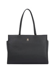 Tommy hilfiger legacy tote iso olkalaukku musta