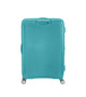 American tourister soundbox pieni matkalaukku turquoise tonic turkoosi
