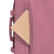 CabinZero classic cabin reppu 44l matkareppu iso vaaleanpunainen pinkki rosa