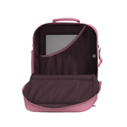 CabinZero classic cabin reppu 44l vaaleanpunainen matkareppu iso pinkki rosa