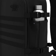 CabinZero military matkustusreppu reppu 36l keskikokoinen allblack musta