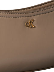 Calvin Klein Monogram vaalea olkalaukku taupe