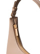 Calvin Klein foil logo vaalea olkalaukku Taupe
