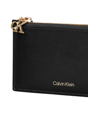 Calvin Klein musta nahka korttikotelo