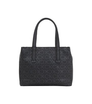 Calvin klein must musta pieni tote käsilaukku logokuvioitu