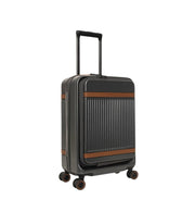 Chesterfield Brand Zuna lentolaukku etutaskulla urban graphite musta