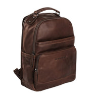 Chesterfield brand austin nahka reppu tummanruskea ruskea