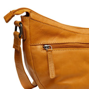 Chesterfield brand clarita nahka keltainen olkalaukku