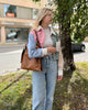 Ted Baker Darcita iso olkalaukku ruskea