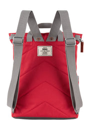 Keskikokoinen roka reppu london punainen