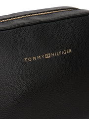 Tommy Hilfiger Logotape musta pieni kameralaukku