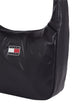 Olkalaukku musta shoulder tommy hilfiger