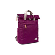 Roka London Finchley pieni reppu Cherry Lacquer violetti etuviisto