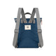 Roka London Finchley pieni reppu Deep Blue tummansininen sininen takaa