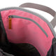 Roka london keskikokoinen reppu pinkki canvas finchley tulip