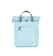 Roka london pieni reppu canvas finchley ice sininen vaaleansininen