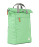 Roka london vihreä keskikokoinen reppu canvas finchley peppermint