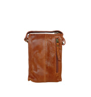 Sajaco puhelinlaukku ruskea nahka