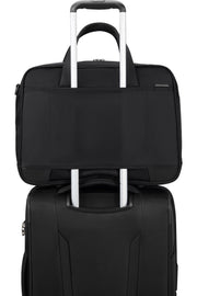 Samsonite musta respark tietokonelaukku ympäristöystävällinen