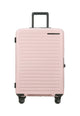 Samsonite restackd vaaleanpunainen pieni matkalaukku laajennettava rose