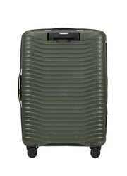 Samsonite upscape spinner laajennettava pieni vihreä matkalaukku
