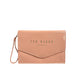 Ted baker crinkie vaaleanpunainen juhlalaukku