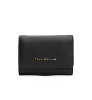 Tommy hilfiger logotape trifold pieni lompakko musta