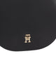 Tommy hilfiger musta olkalaukku saddle bag