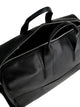Tommy hilfiger musta duffle nahkajäjitelma matkakassi