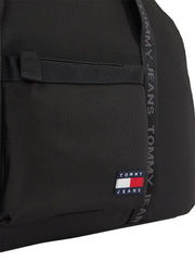 Tommy jeans duffle miesten musta treenikassi kangas