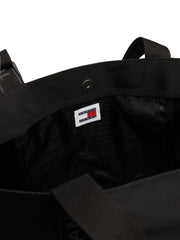 Tommy jeans iso musta kangaskassi kangas