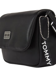 Tommy jeans musta pieni olkalaukku