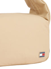 Tommy jeans olkalaukku beige kangas utility