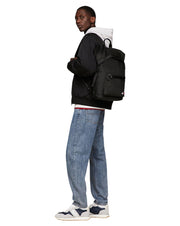 Tommy jeans rolltop miesten musta reppu