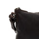 Tummanruskea olkalaukku nahka redding chesterfield brand