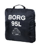 björn borg duffle musta 95L iso matkakassi reppu