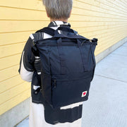 Fjällräven totepack reppu laukku musta