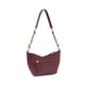 guess tamara shoulder bag merlot olkalaukku viininpunainen takaa