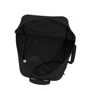 musta CabinZero pieni matkareppu absolutblack 28l reppu