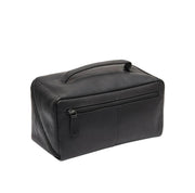 musta Chesterfield brand elmia toilettilaukku nahka