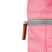 pinkki Roka london keskikokoinen reppu canvas finchley tulip