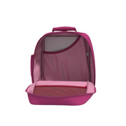 pinkki cabinzero 28litrainen matkustusreppu pink lovestruck