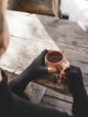 ruskovilla merinovilla kynsikkaat unisex musta