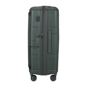 samsonite paralux matkalaukku 67c olive sivulta