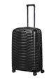 samsonite proxis iso matkalaukku mattamusta musta