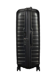 samsonite proxis iso matkalaukku musta mattamusta