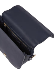sininen Tommy hilfiger saddle bag olkalaukku