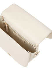 vaalea Tommy hilfiger saddle bag olkalaukku